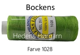 Bockens  hør 35/2 farve 1028 grøn